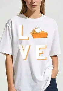 Pie Thanksgiving Graphic Cotton Tee