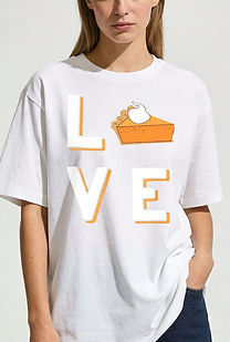 Pie Thanksgiving Graphic Cotton Tee