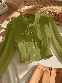GlowEve Ladies' Elegant Commuter Autumn Shirt